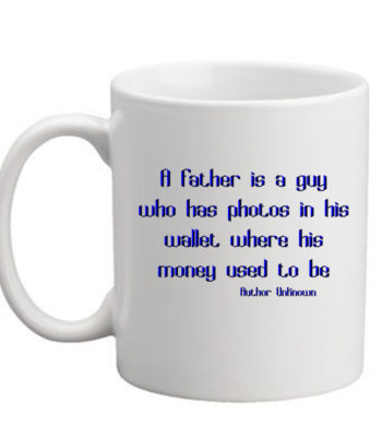 Father's Day Mugs - Photos in wallet