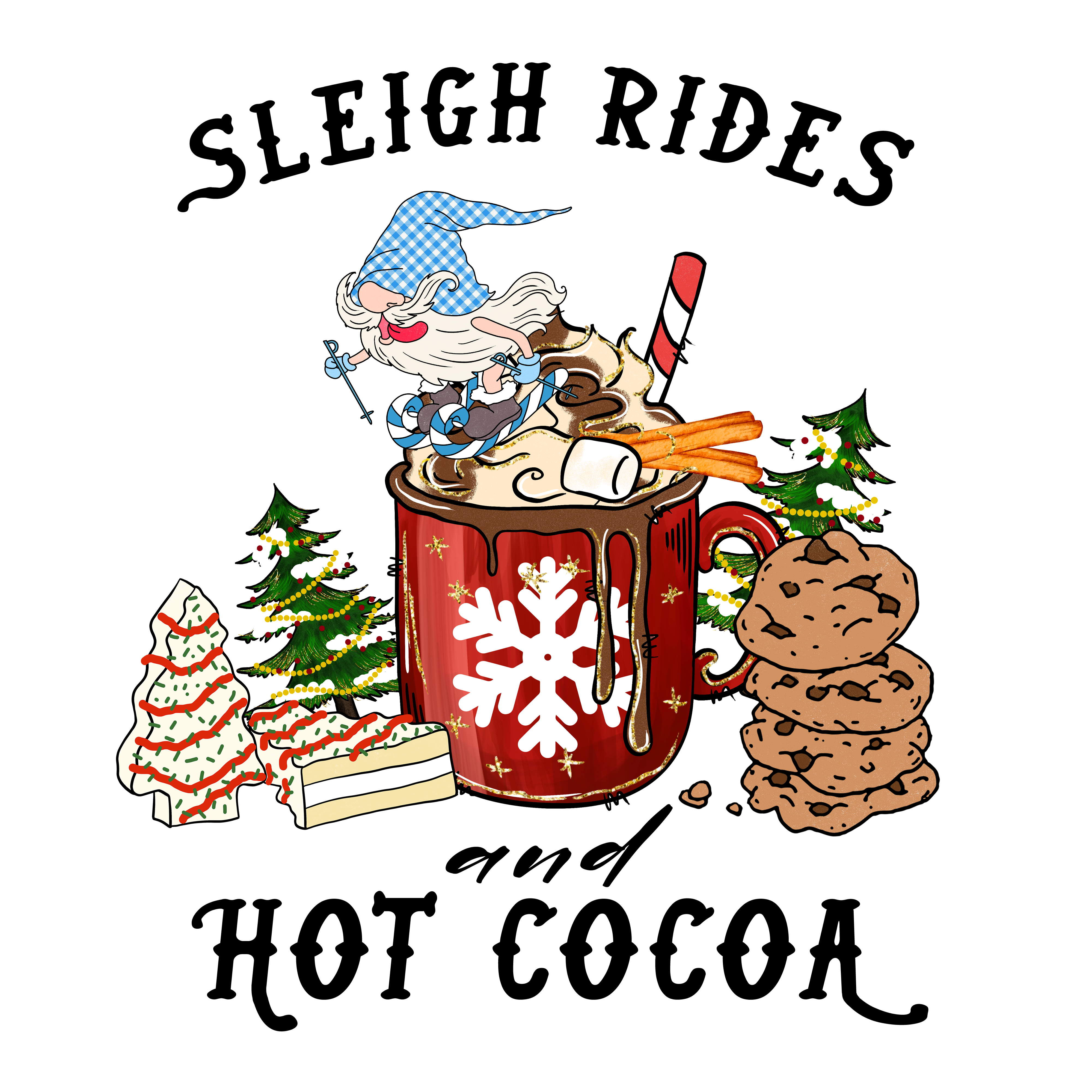 Design Your Own Christmas T-Shirt - Image 26