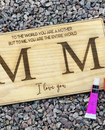 First Mother's Day Engraved Sign Kit