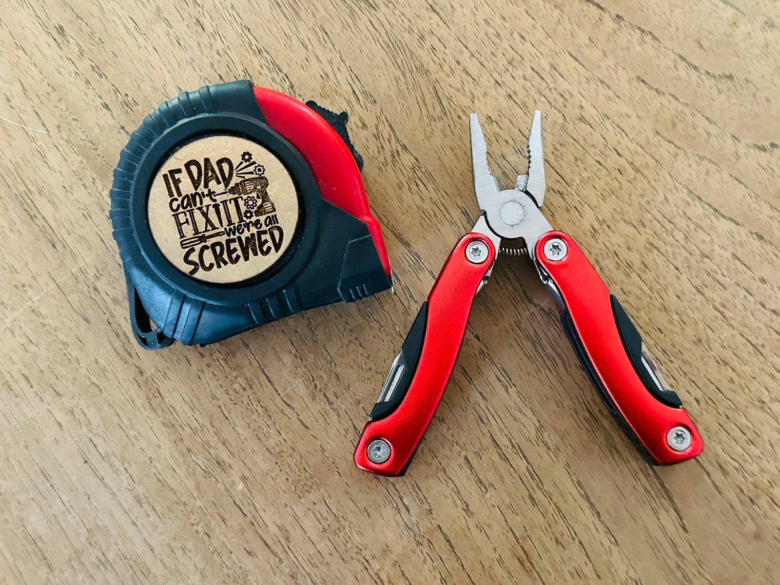 Engraved Measuring Tape and Multitool Set - Image 7