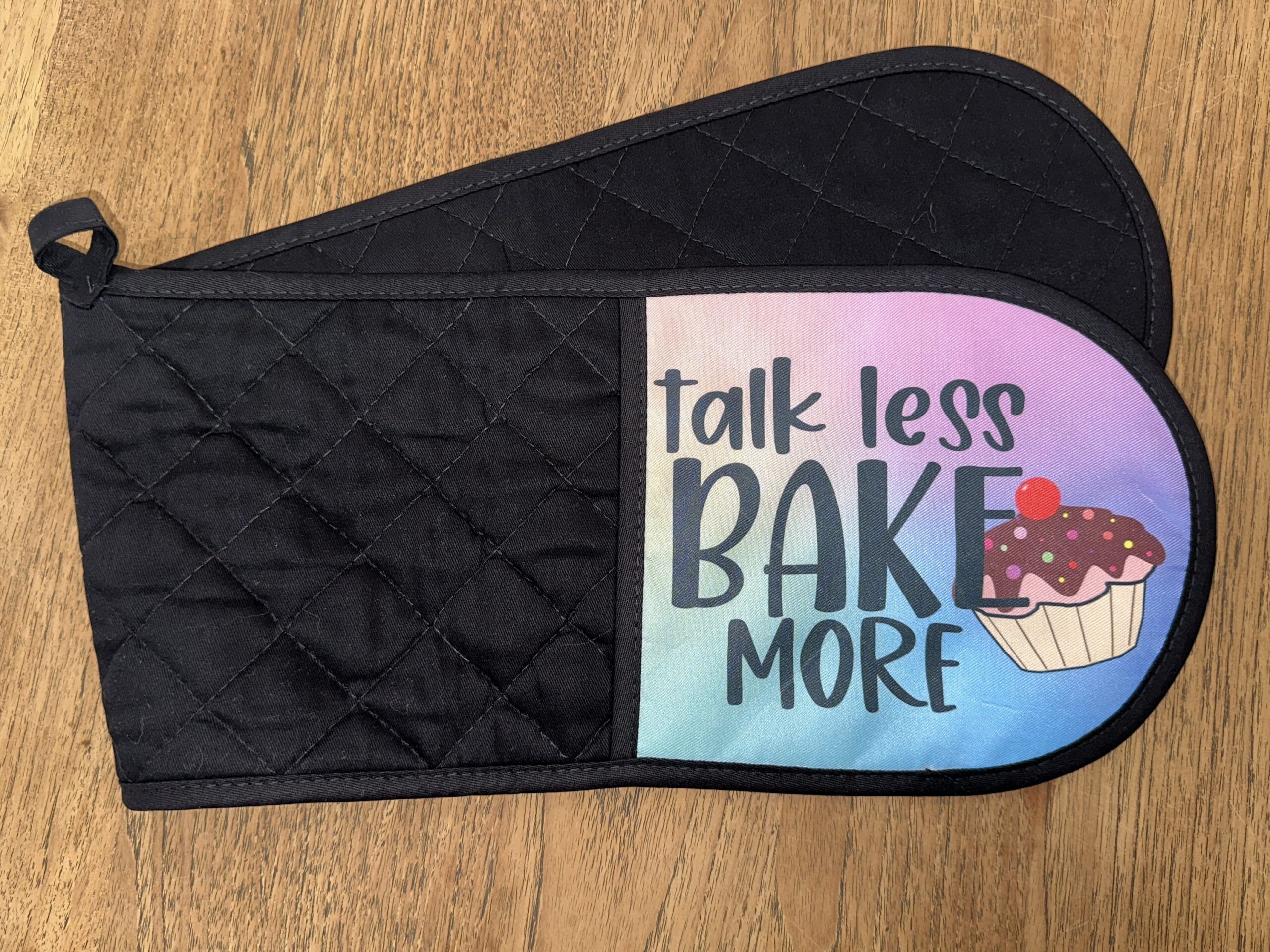 Personalised Printed Chef’s Oven Glove Set