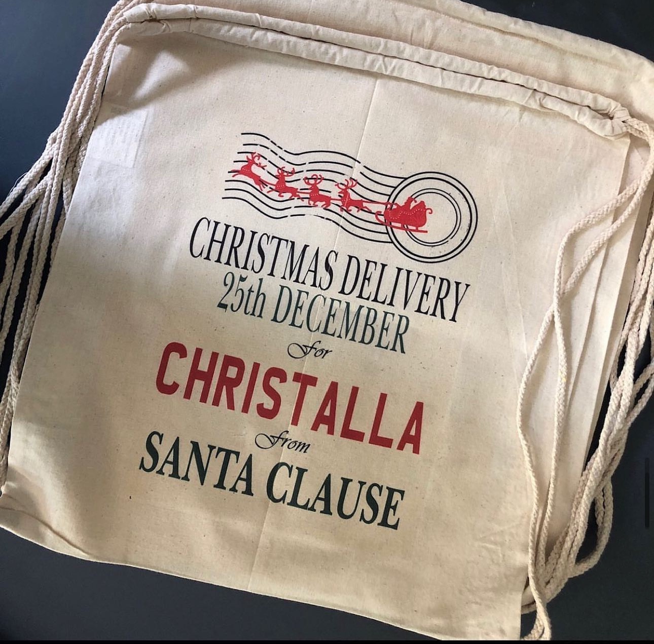 Christmas Backpack Sack